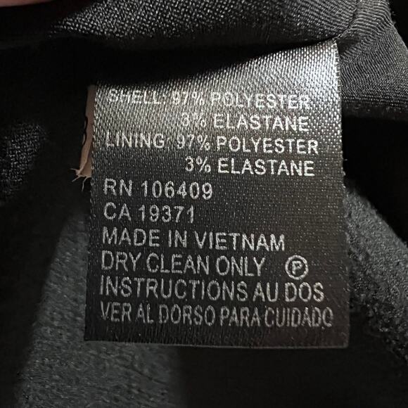 Tahari ASL Sleeveless Round Neck Knee Length Sheath Dress Size 4 Office LBD - Picture 9 of 11